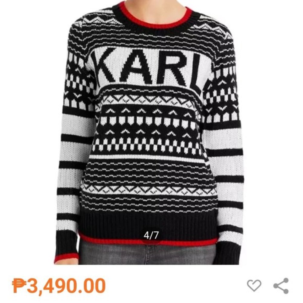 Super rare karl lagerfeld sweater